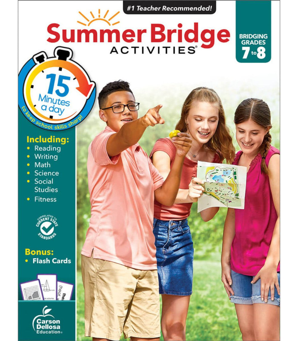 Summer Bridge Activities Book-Subjects - Books - Summer Bridge-Tools 4 Teaching-Classroom Decor and More