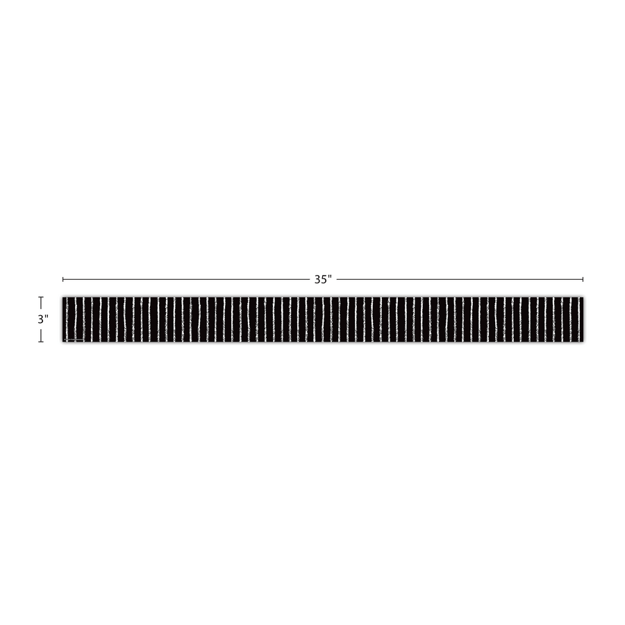 Black with White Pinstripes Straight Border Trim-Borders-Tools 4 Teaching-Classroom Decor and More