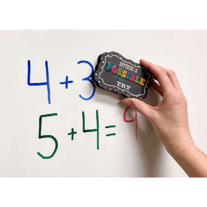 Chalkboard Brights Magnetic Whiteboard Eraser-Magnetic-Tools 4 Teaching-Classroom Decor and More