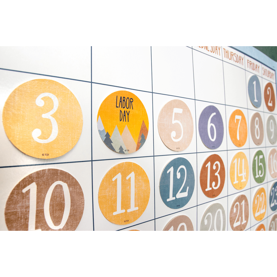 Moving Mountains Calendar Bulletin Board-Bulletin Board Sets-Tools 4 Teaching-Classroom Decor and More