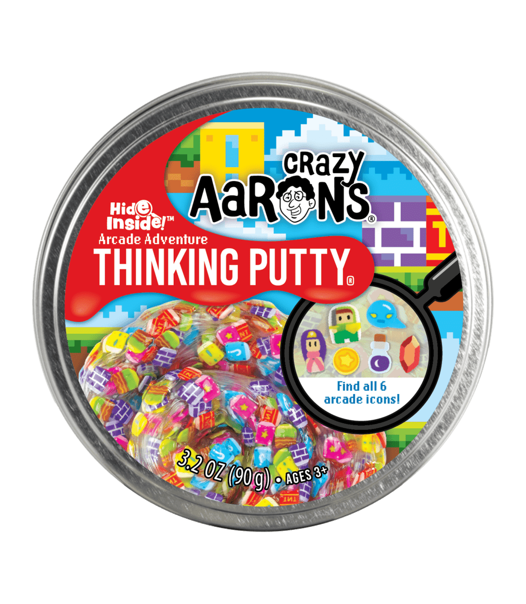Crazy Aaron's® - Hide Inside!™ Arcade Adventure Thinking Putty®-Thinking Putty-Tools 4 Teaching-Classroom Decor and More