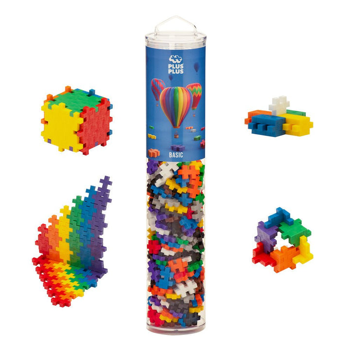 PLUS PLUS® Tube - 240 PC - Open Play Mix - Basic-Plus Plus-Tools 4 Teaching-Classroom Decor and More