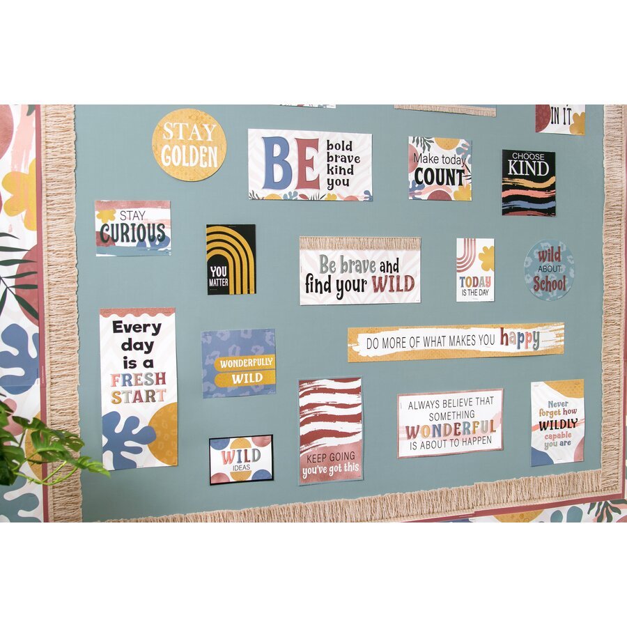 Better Than Paper® Bulletin Board Roll: Stone Blue-Bulletin Board Paper - Better Than Paper-Tools 4 Teaching-Classroom Decor and More