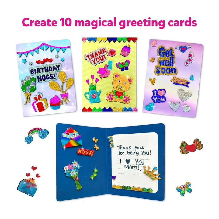 Foil Fun: Card Making Set | No Mess Art Kit (Ages 4-9)-Craft Activity-Tools 4 Teaching-Classroom Decor and More