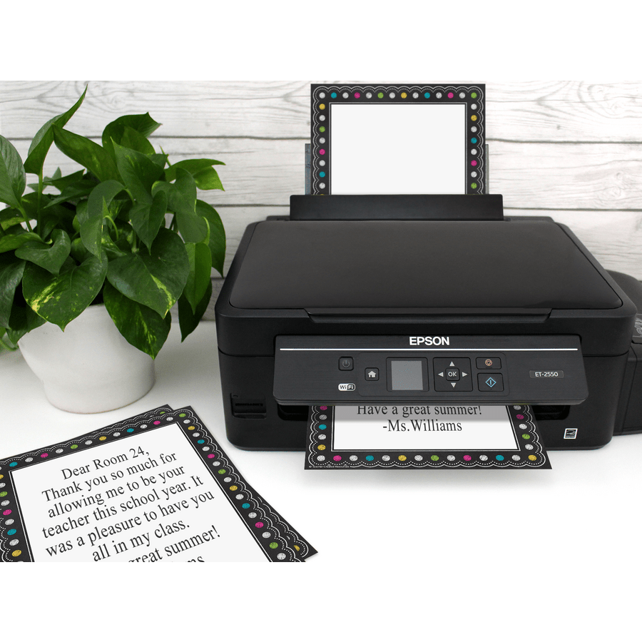 Chalkboard Brights Computer Paper-Computer Paper-Tools 4 Teaching-Classroom Decor and More