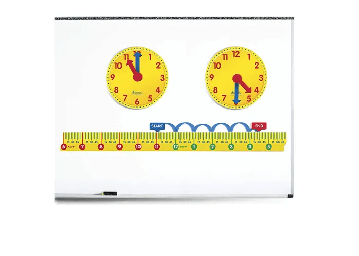 Magnetic Elapsed Time Set-Time & Money-Tools 4 Teaching-Classroom Decor and More