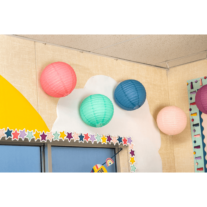 Oh Happy Day 8" Paper Lanterns-Lanterns-Tools 4 Teaching-Classroom Decor and More