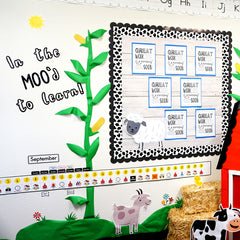 Bold & Bright Classroom Café 4" Designer Letters-Letters-Tools 4 Teaching-Classroom Decor and More