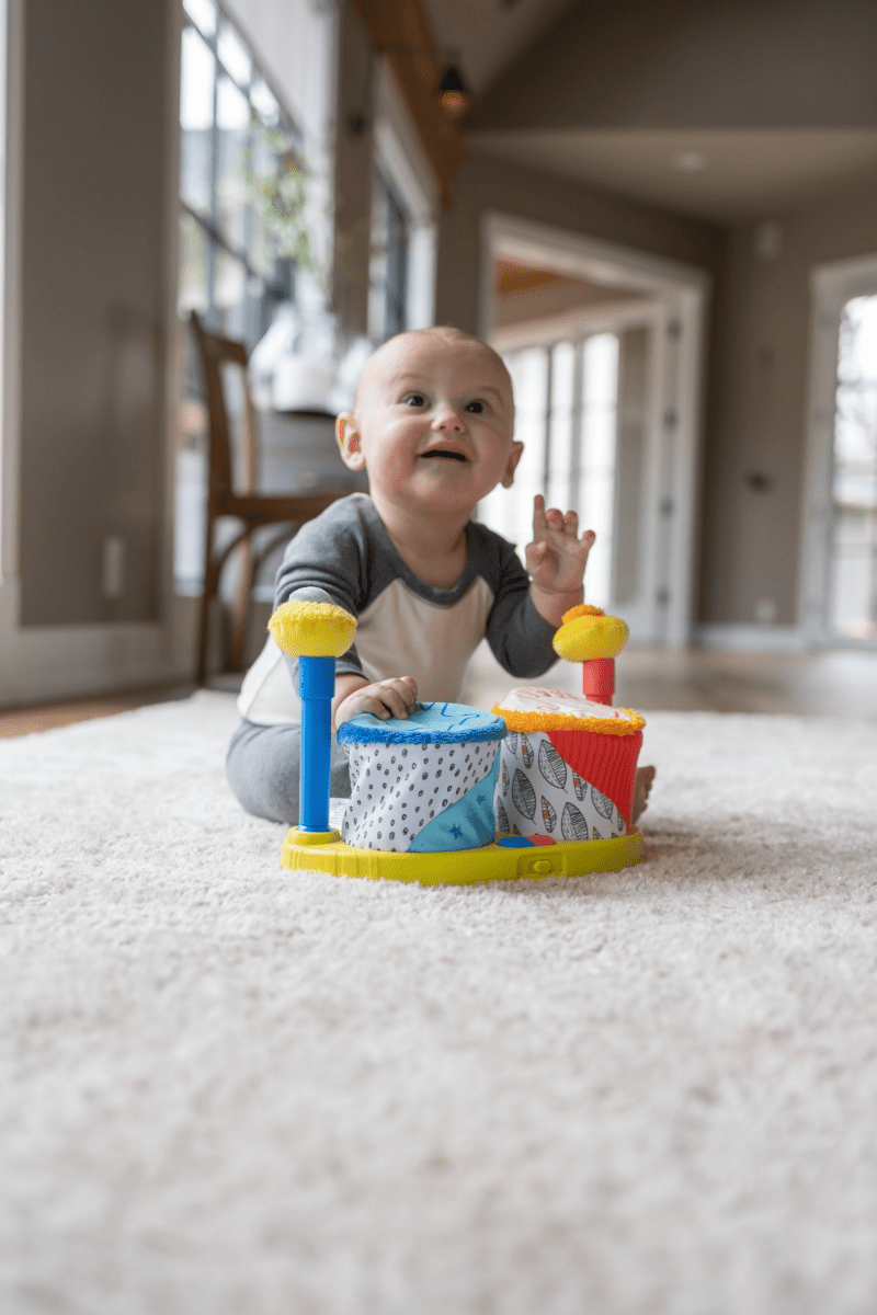 Lamaze Squeeze Beats First Drum Set-Baby & Toddler-Tools 4 Teaching-Classroom Decor and More