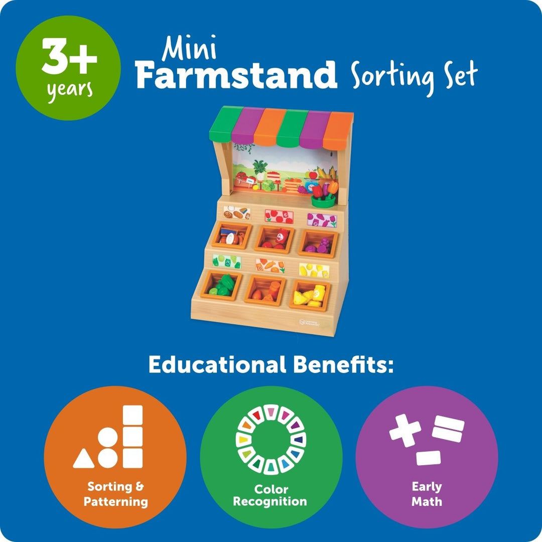 Mini Farmstand Sorting Set-Numbers, Counting & Sorting-Tools 4 Teaching-Classroom Decor and More
