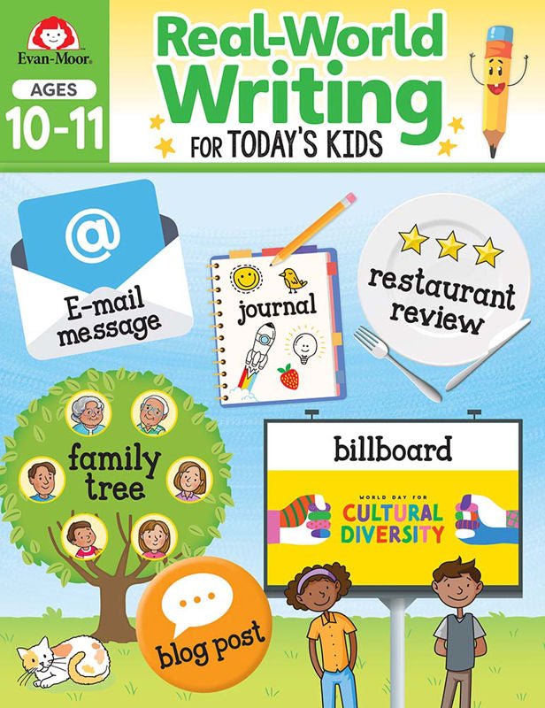 *Real-World Writing for Today's Kids, Ages 10-11-ELA Books-Tools 4 Teaching-Classroom Decor and More