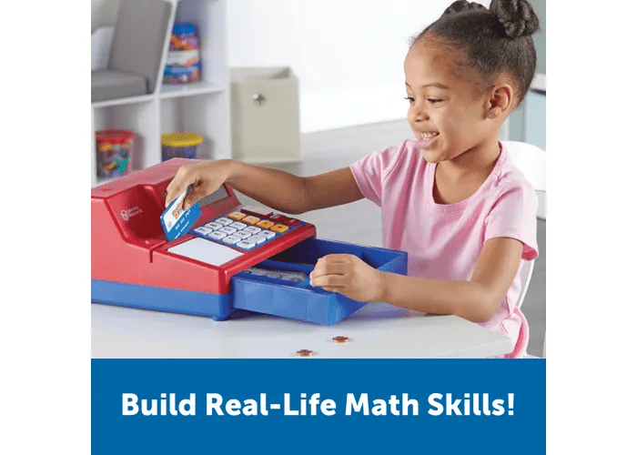 Pretend & Play® Calculator Cash Register-Time & Money-Tools 4 Teaching-Classroom Decor and More