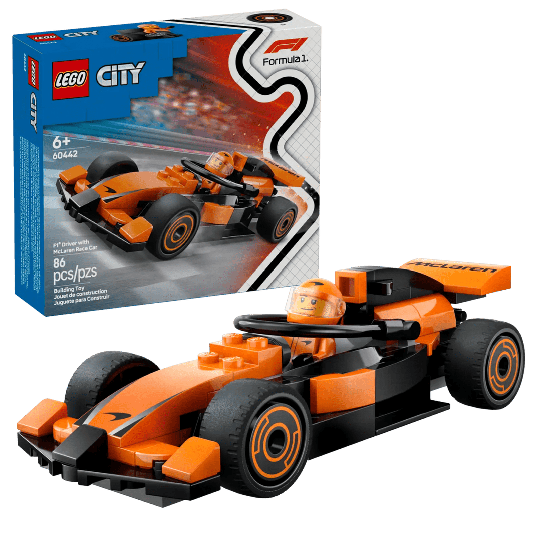 LEGO® City F1® Driver with McLaren Race Car-LEGO-Tools 4 Teaching-Classroom Decor and More