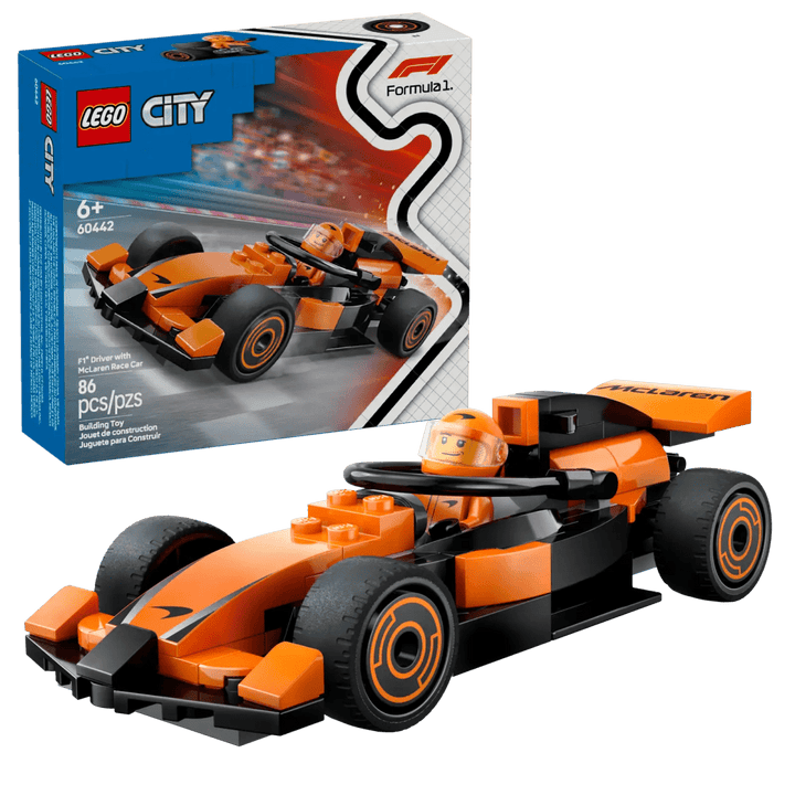 LEGO® City F1® Driver with McLaren Race Car-LEGO-Tools 4 Teaching-Classroom Decor and More