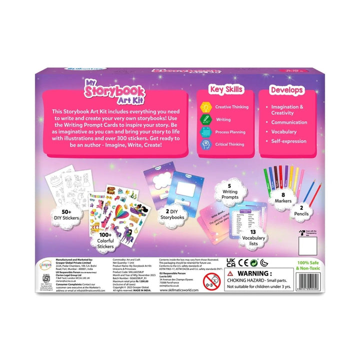 My Storybook Art Kit - Unicorns & Princesses (ages 5-10)-Craft Activity-Tools 4 Teaching-Classroom Decor and More