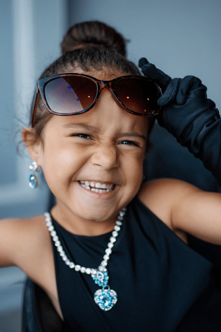 The Marilyn, Blue/Silver 4 Piece Set-Dress Up & Jewelry-Tools 4 Teaching-Classroom Decor and More