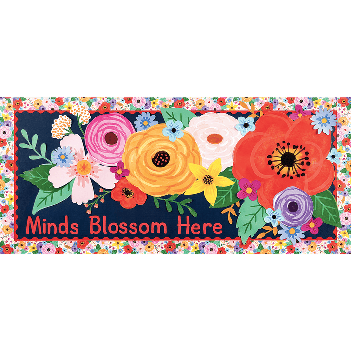 Wildflowers Straight Border Trim-Borders-Tools 4 Teaching-Classroom Decor and More