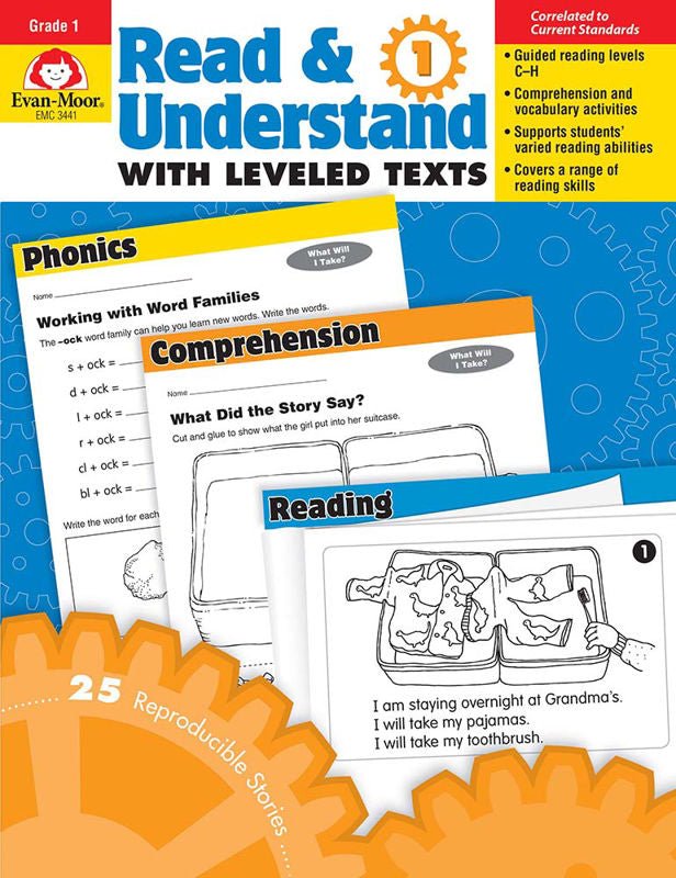Read and Understand with Leveled Text-Subjects - Reading - Reading Books-Tools 4 Teaching-Classroom Decor and More