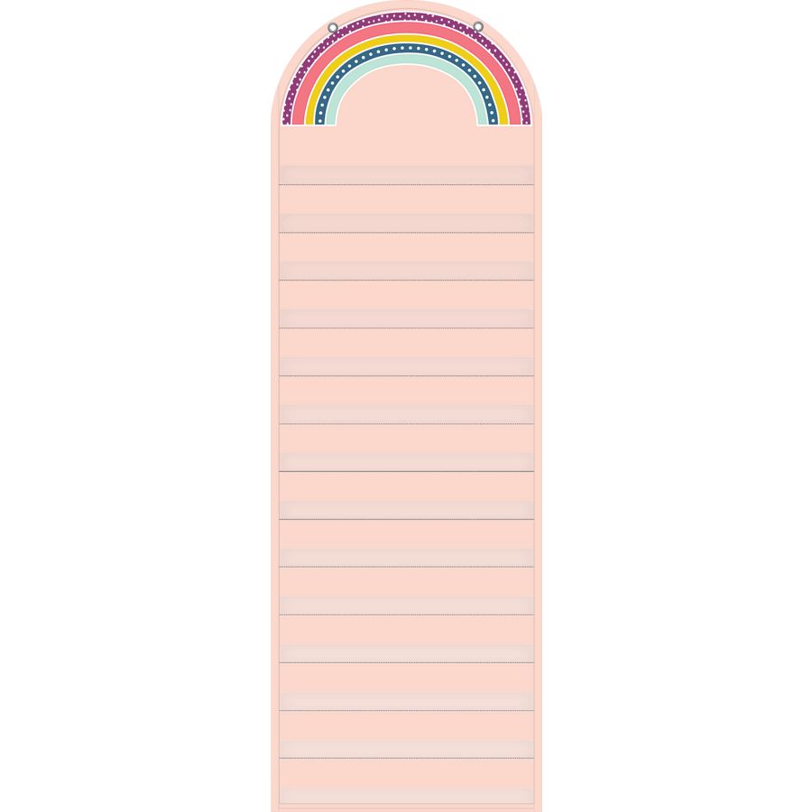 Oh Happy Day Rainbow 14 Pocket Chart-Charts-Tools 4 Teaching-Classroom Decor and More