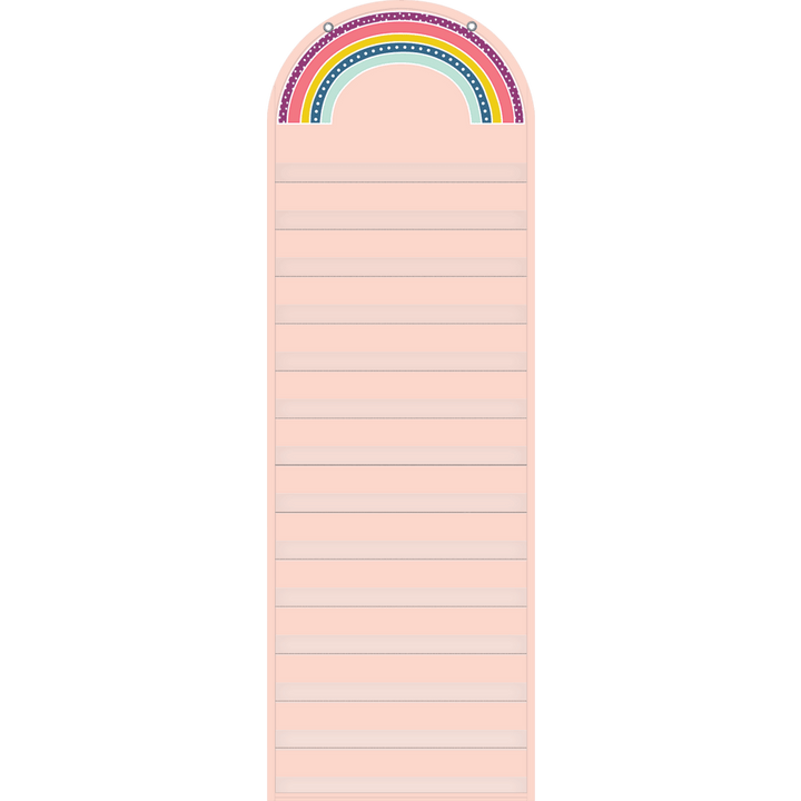 Oh Happy Day Rainbow 14 Pocket Chart-Charts-Tools 4 Teaching-Classroom Decor and More