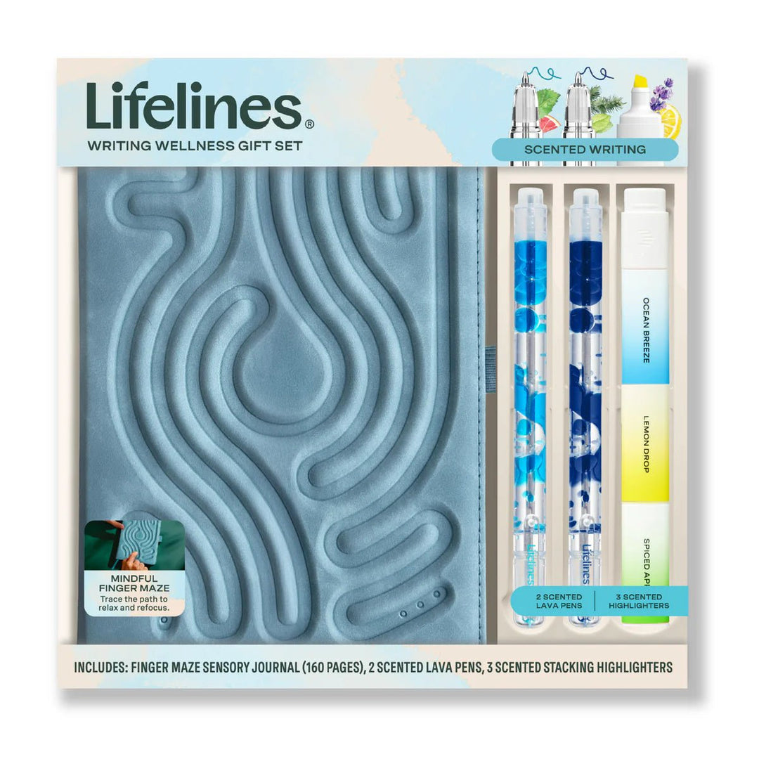 Lifelines® - Writing Wellness Journal Set - Blue - Tools 4 Teaching