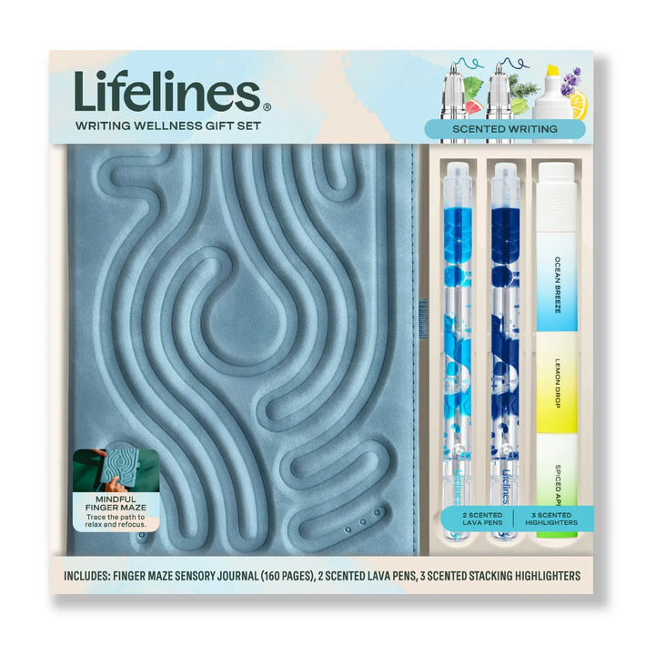 Lifelines® - Writing Wellness Journal Set - Blue - Tools 4 Teaching