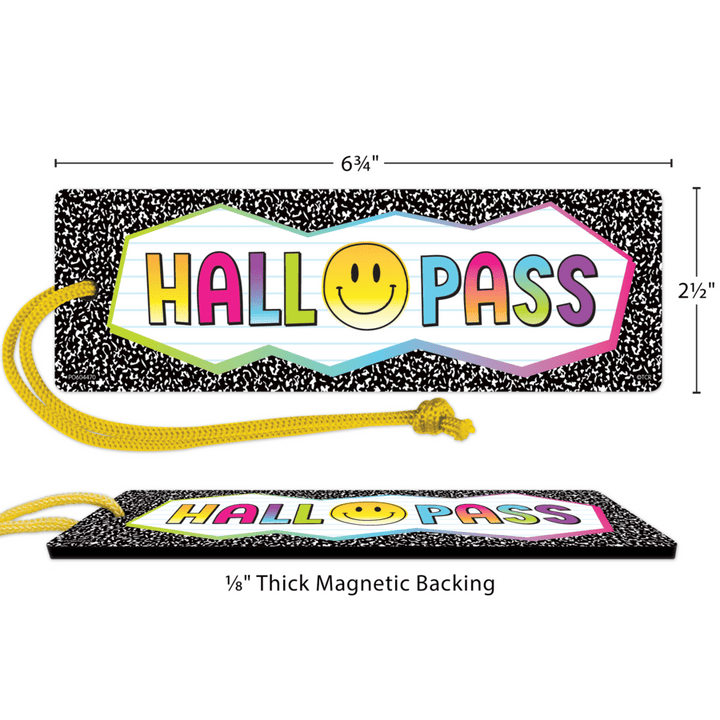 Brights 4Ever Magnetic Hall Pass-Hall Passes-Tools 4 Teaching-Classroom Decor and More