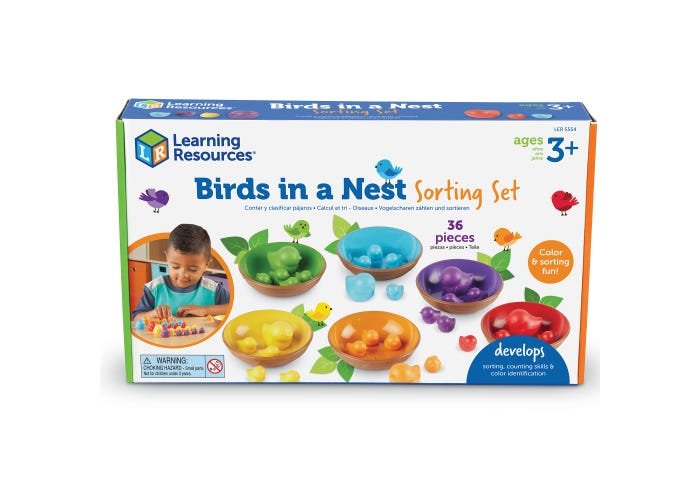 Birds in a Nest Sorting Set-Numbers, Counting & Sorting-Tools 4 Teaching-Classroom Decor and More