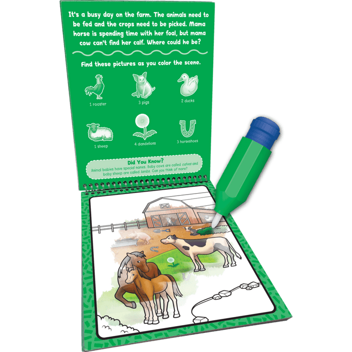 Awesome Animals Water Reveal-Activity Pads-Tools 4 Teaching-Classroom Decor and More