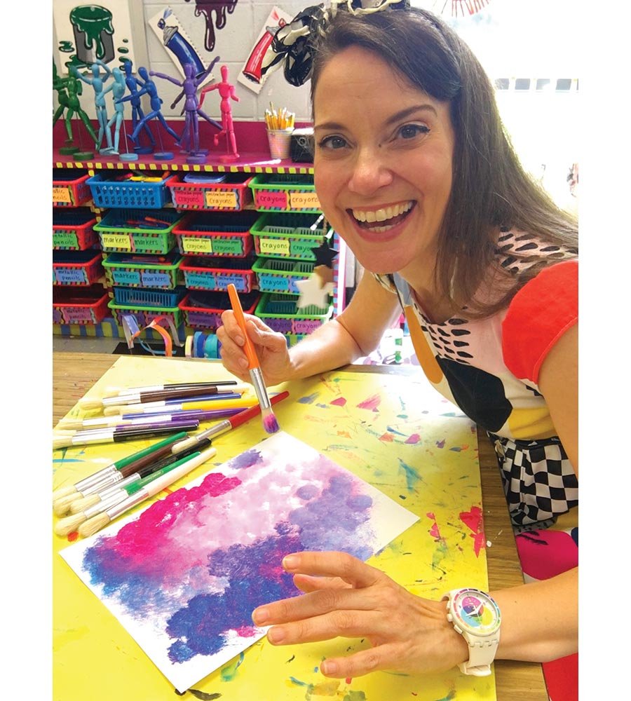 Creativity Street® Colossal Brushes Round 7-1/4" Long Round, Assorted Colors 30 Brushes-Art Supplies-Tools 4 Teaching-Classroom Decor and More