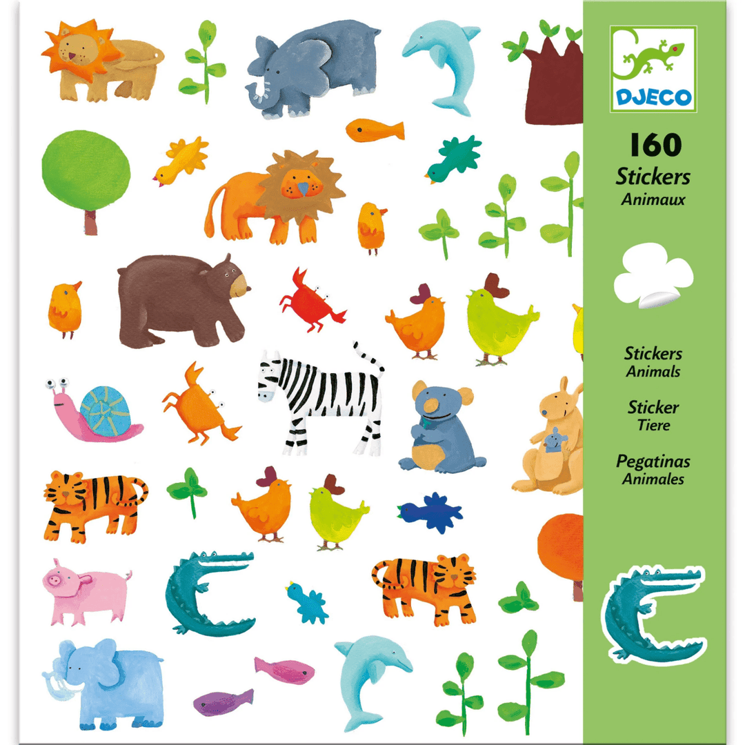 Animals Sticker Sheets-Craft Activity-Tools 4 Teaching-Classroom Decor and More
