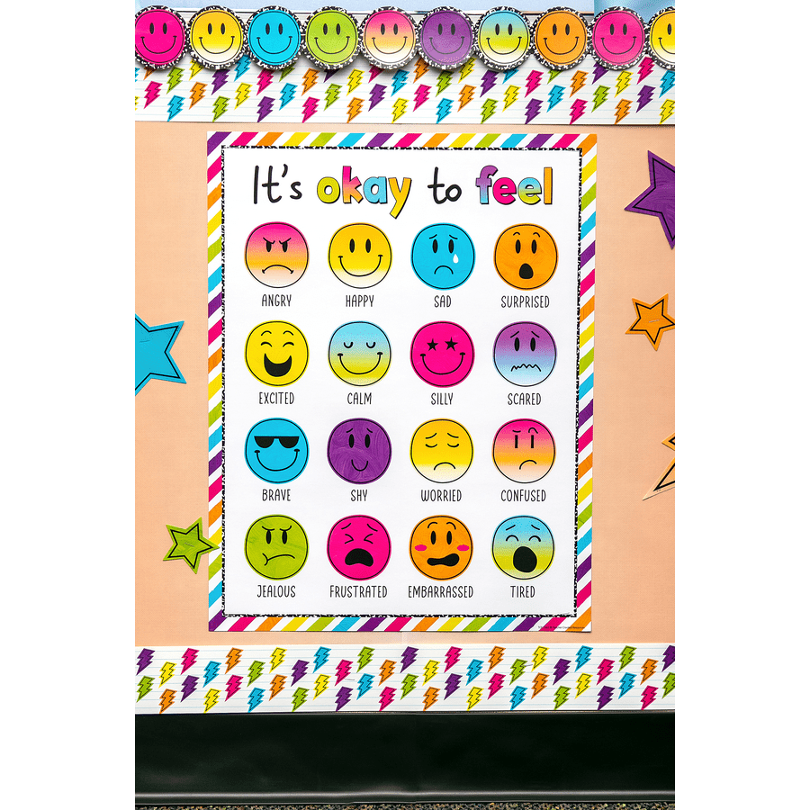 Brights 4Ever It's Okay to Feel Chart-Charts-Tools 4 Teaching-Classroom Decor and More