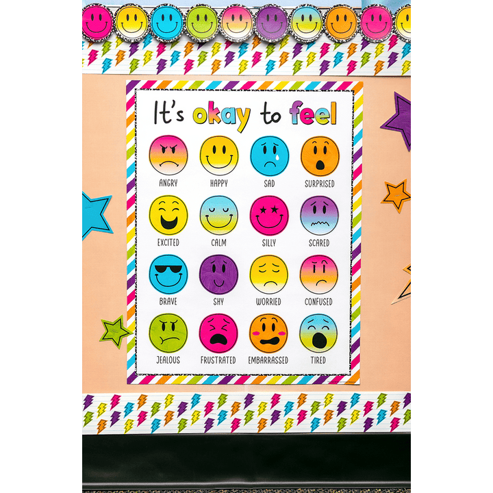 Brights 4Ever It's Okay to Feel Chart-Charts-Tools 4 Teaching-Classroom Decor and More