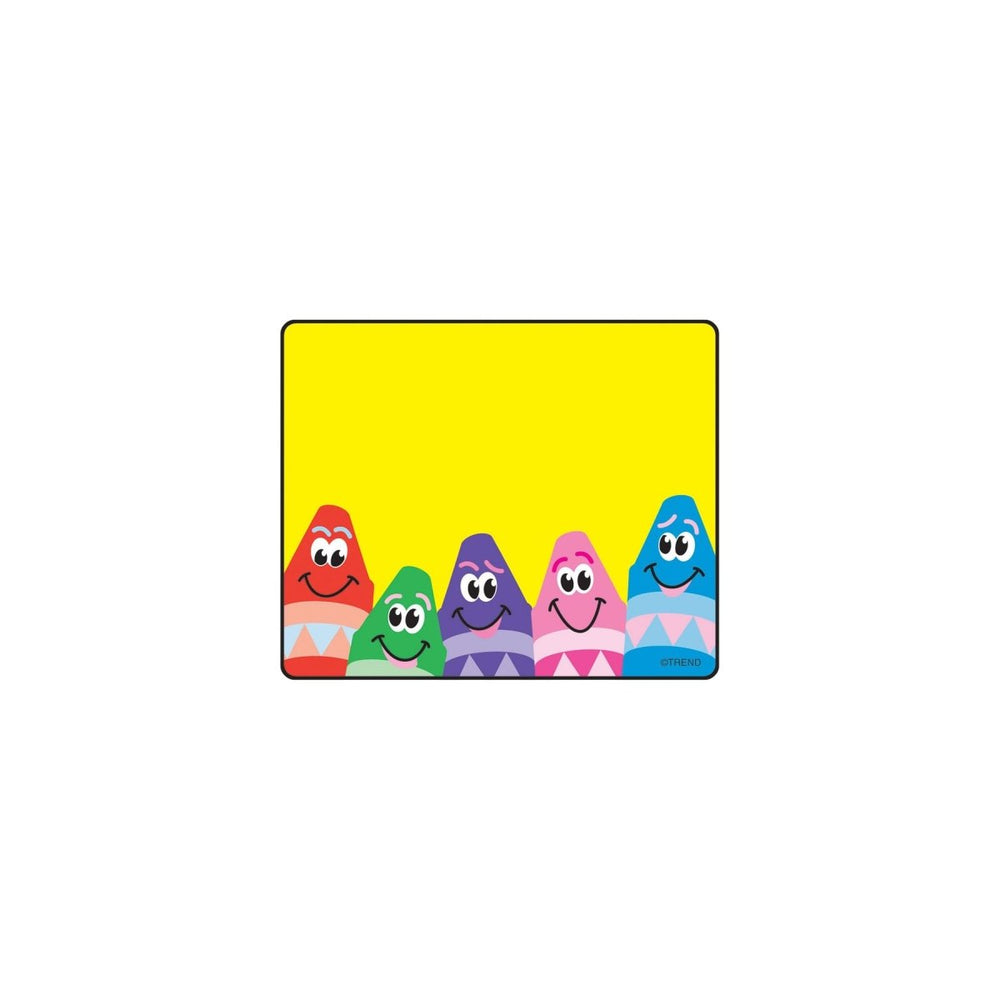 Colorful Crayons Terrific Labels™-Nameplates & Name Tags-Tools 4 Teaching-Classroom Decor and More