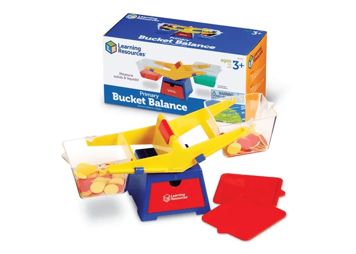 Primary Bucket Balance-Fractions, Geometry & Measurement-Tools 4 Teaching-Classroom Decor and More