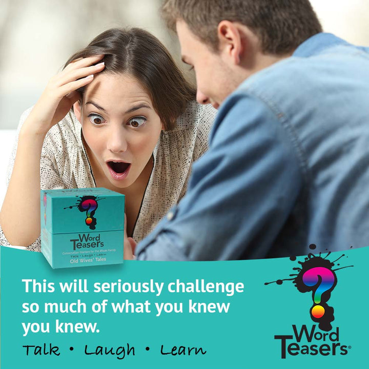 WordTeasers®: Old Wives' Tale-Games-Tools 4 Teaching-Classroom Decor and More