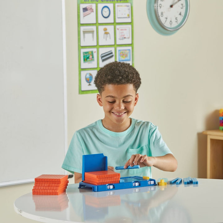 Place Value Frame with Base Ten Blocks-Place Value & Ten Frame-Tools 4 Teaching-Classroom Decor and More