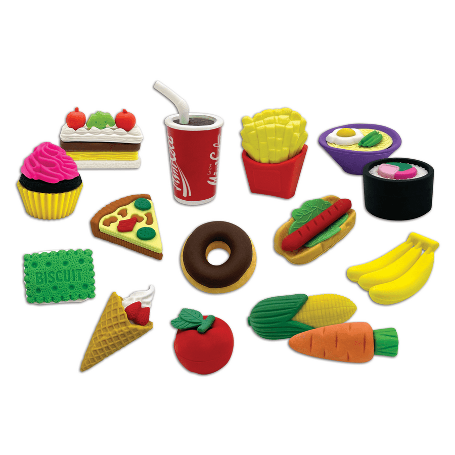 Desk Pets - Assorted Foods (40 Pack)-Awards-Tools 4 Teaching-Classroom Decor and More