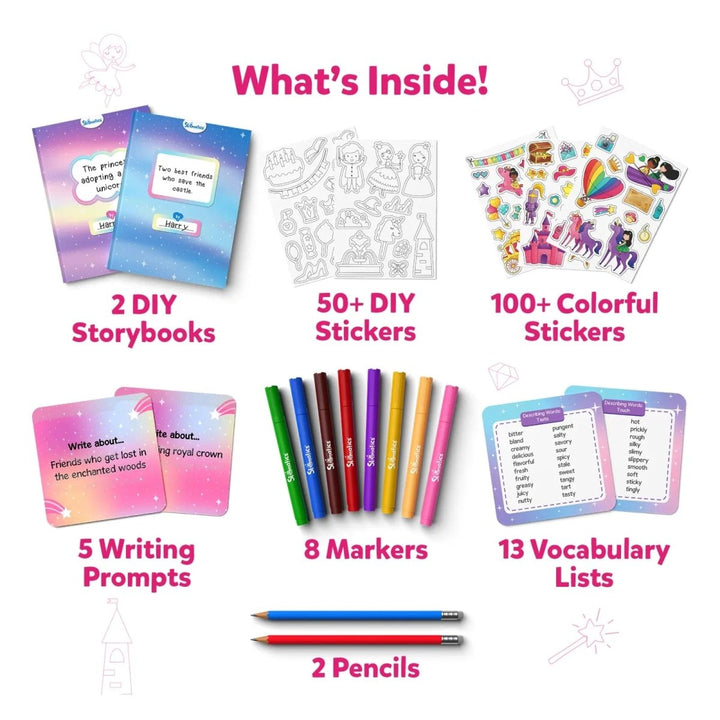 My Storybook Art Kit - Unicorns & Princesses (ages 5-10)-Craft Activity-Tools 4 Teaching-Classroom Decor and More