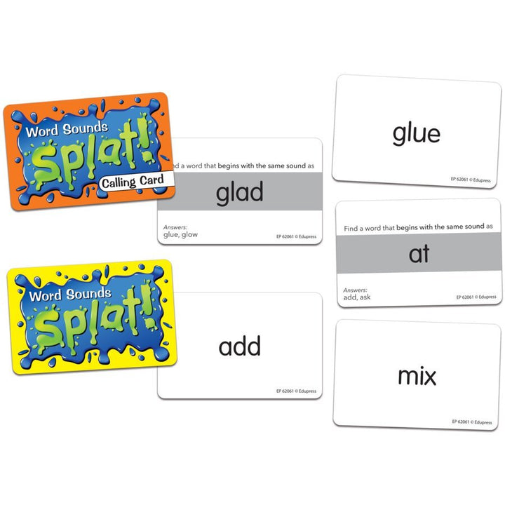 Beginning and Ending Sounds Splat Game-Subjects - Reading - Reading Manipulatives-Tools 4 Teaching-Classroom Decor and More
