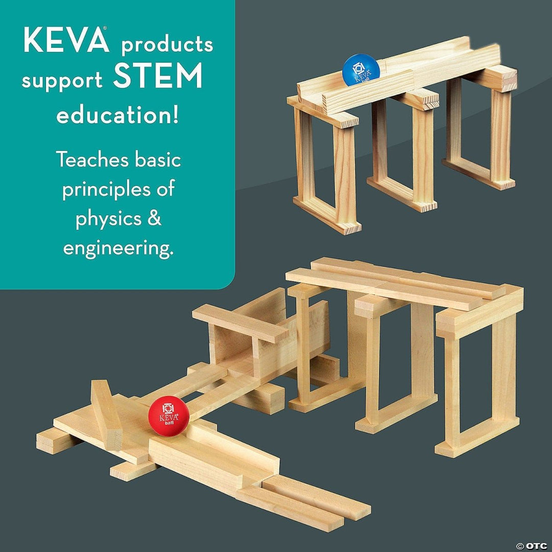 *KEVA® Contraptions 50 Plank Set-Building-Tools 4 Teaching-Classroom Decor and More