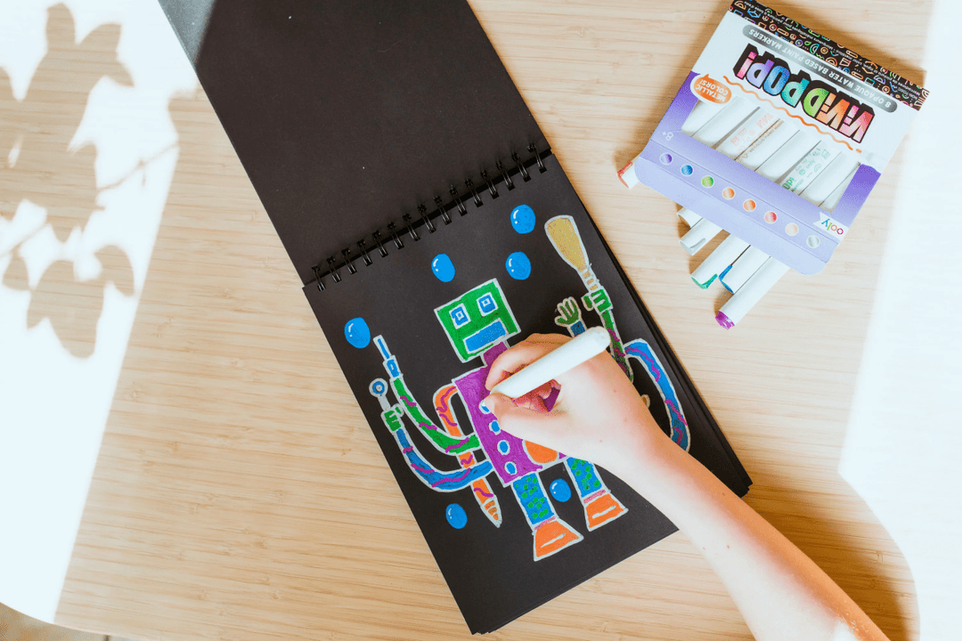 Vivid Pop! Water Based Paint Markers - Metallic - Set of 8-Art Supplies-Tools 4 Teaching-Classroom Decor and More