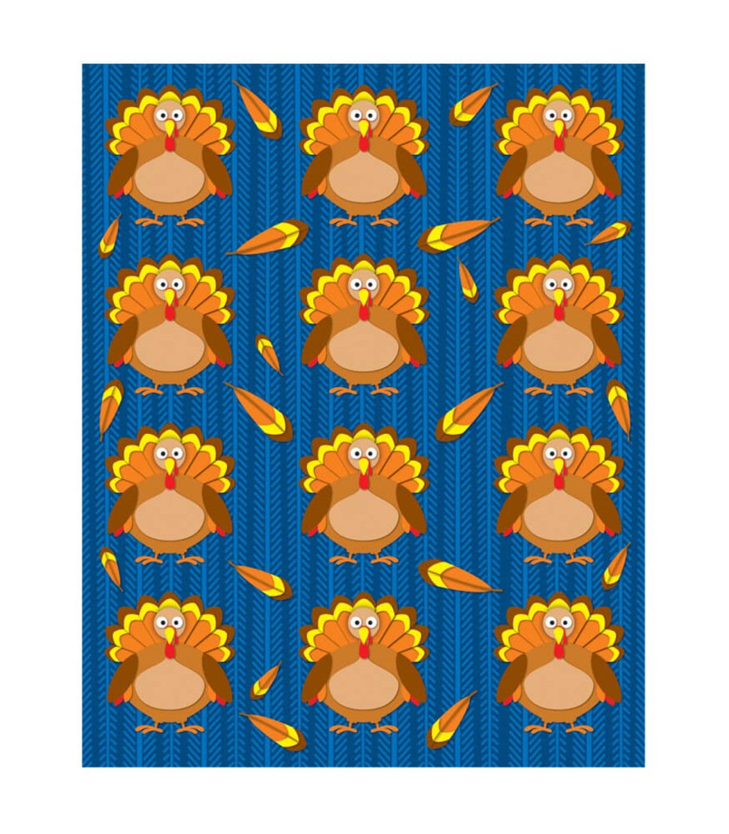Turkeys Shape Stickers-Tools 4 Teaching-Classroom Decor and More