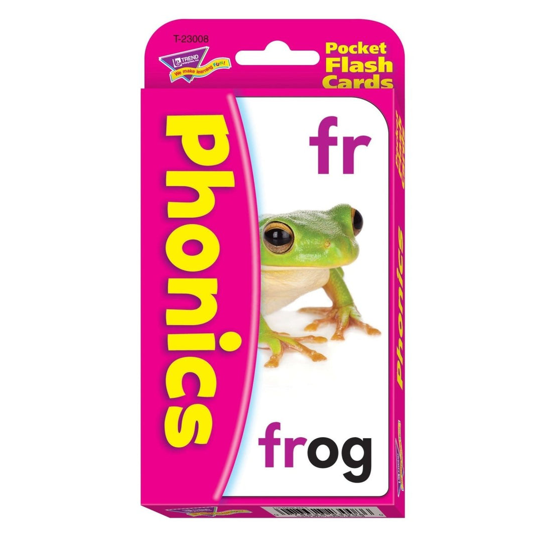 Phonics Pocket Flash Cards-Flashcards-Tools 4 Teaching-Classroom Decor and More