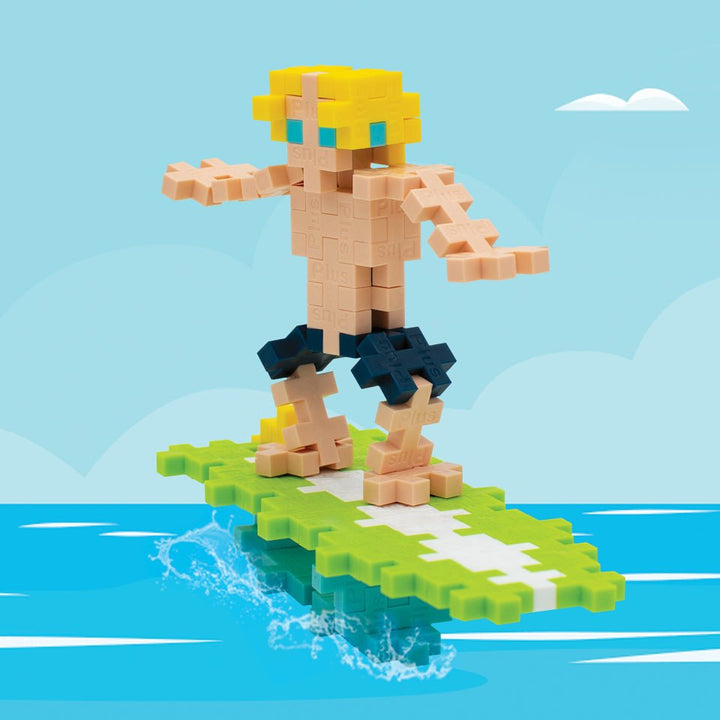 *PLUS PLUS® Tube - 70 PC - Surfer Guy-Plus Plus-Tools 4 Teaching-Classroom Decor and More