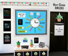 Bold & Bright Classroom Café 4" Designer Letters-Letters-Tools 4 Teaching-Classroom Decor and More