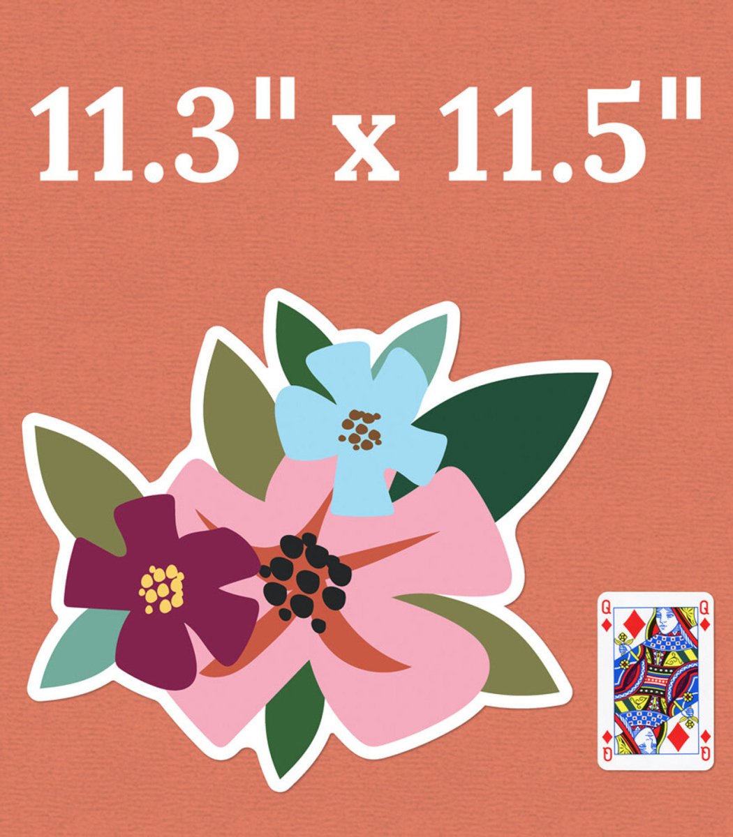 Grow Together Jumbo Flowers and Greenery Cutouts-Accents-Tools 4 Teaching-Classroom Decor and More