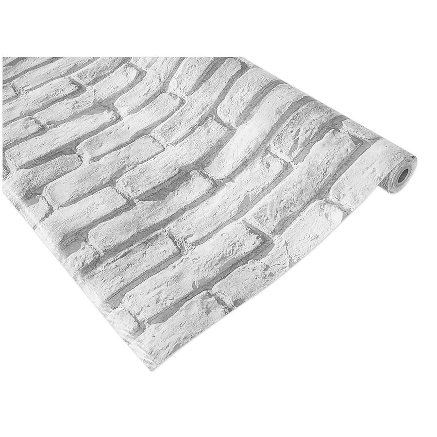 Better Than Paper® Bulletin Board Roll: White Brick-Bulletin Board Paper - Better Than Paper-Tools 4 Teaching-Classroom Decor and More