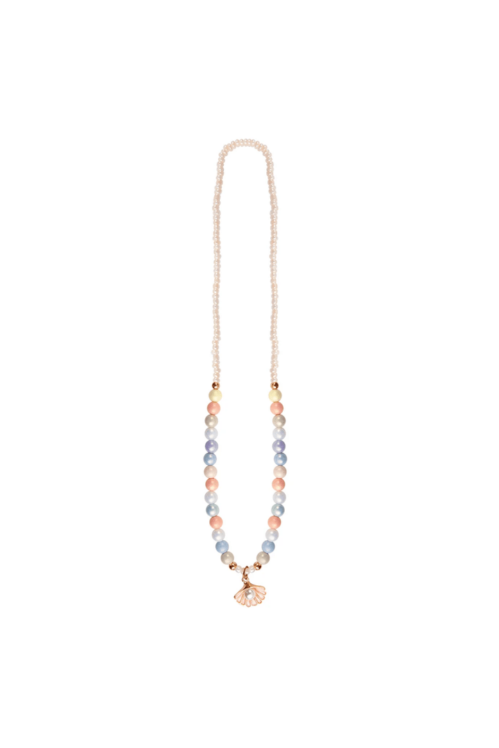 Boutique Pastel Shell Necklace-Dress Up & Jewelry-Tools 4 Teaching-Classroom Decor and More