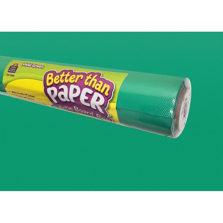 Better Than Paper® Bulletin Board Roll: Vivid Green-Bulletin Board Paper - Better Than Paper-Tools 4 Teaching-Classroom Decor and More